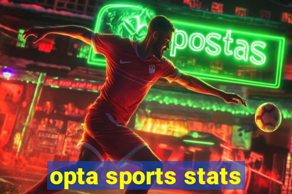 opta sports stats